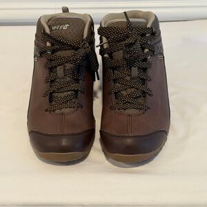 Hi-Tec Indah Lux Mid Waterproof Hiking Boots Women’s Size 7.5 Brown